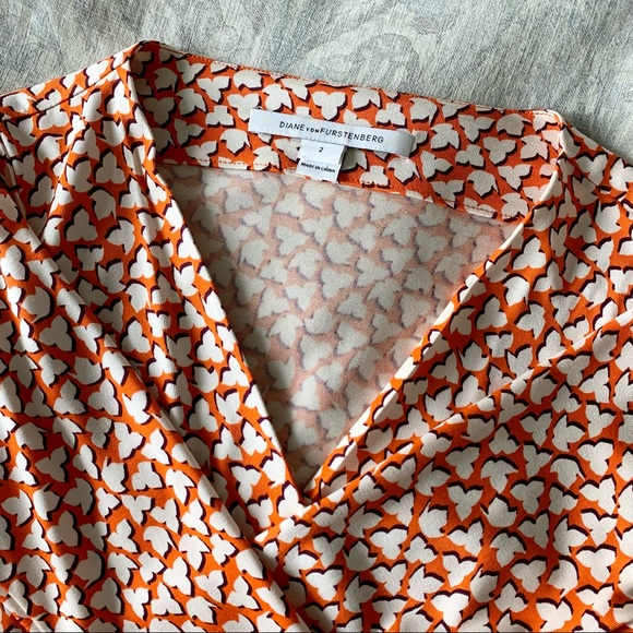 DVF silk wrap dress - Picture 3 of 5